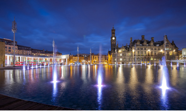 Bradford at night