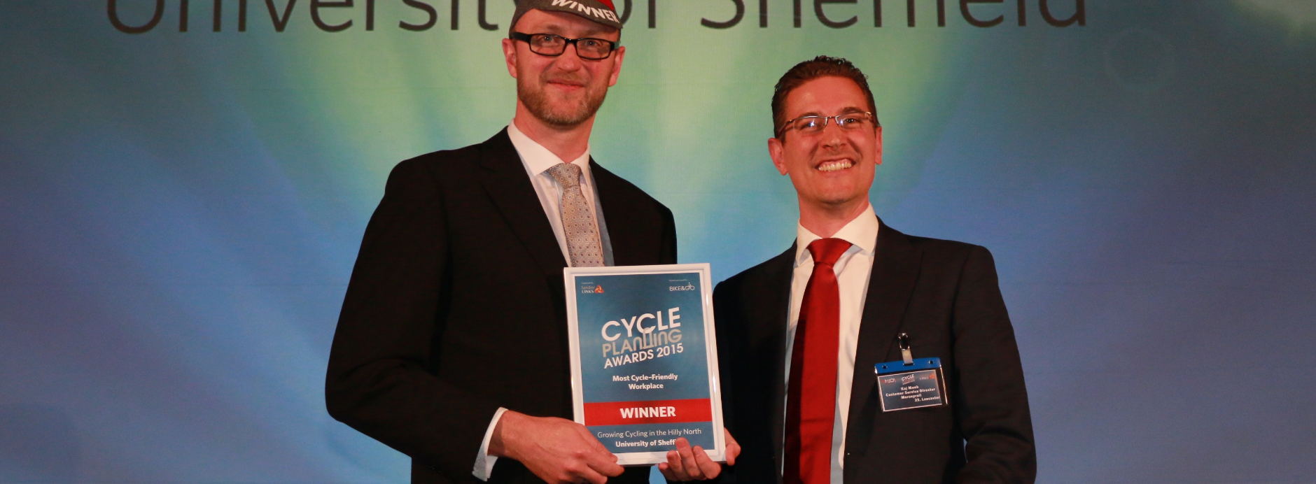 Winners AnnouncedCycle Planning Award in 2015